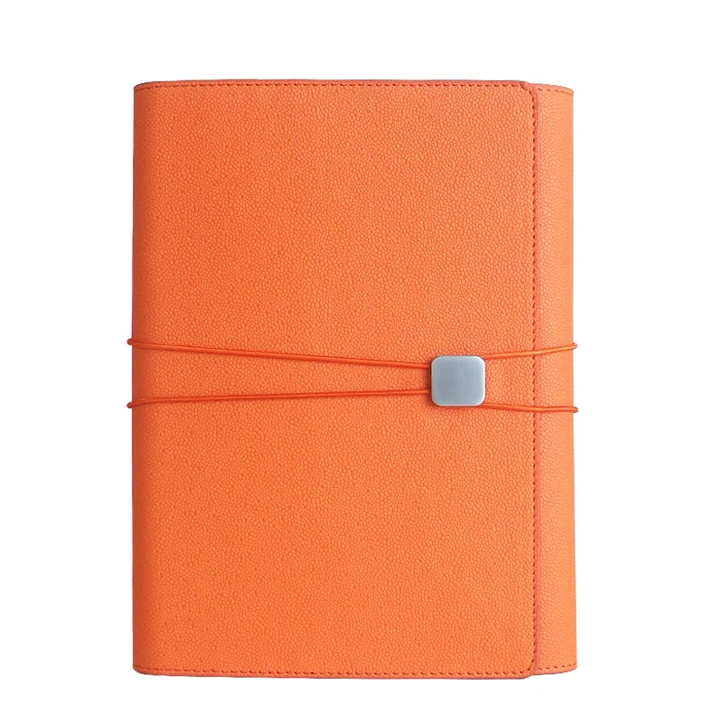 Orange A5 Office Planner Business Notebook School Stationery Supplies Loose-leaf Notebook Agenda Planner Organizer Bullet Journal - Цвет: Orange