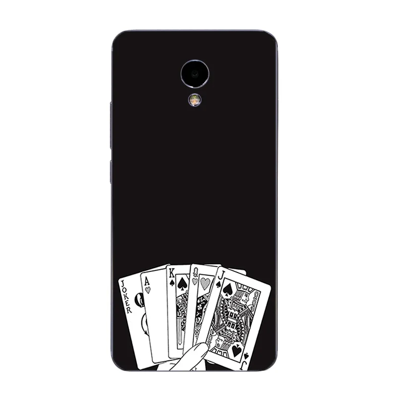 Чехол для телефона Meizu M1 M2 M3 M5 M6 Note, чехол для телефона Meilan M3 Note Pro, чехол для Meizu M3 MAX, мягкий ТПУ, черный, стильный, с рисунком