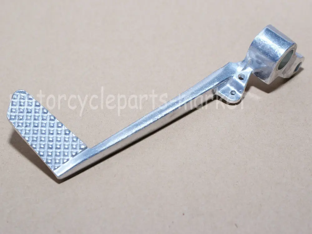 Серебряный мотоцикл части Алюминиевый задний складной тормозной рычаг