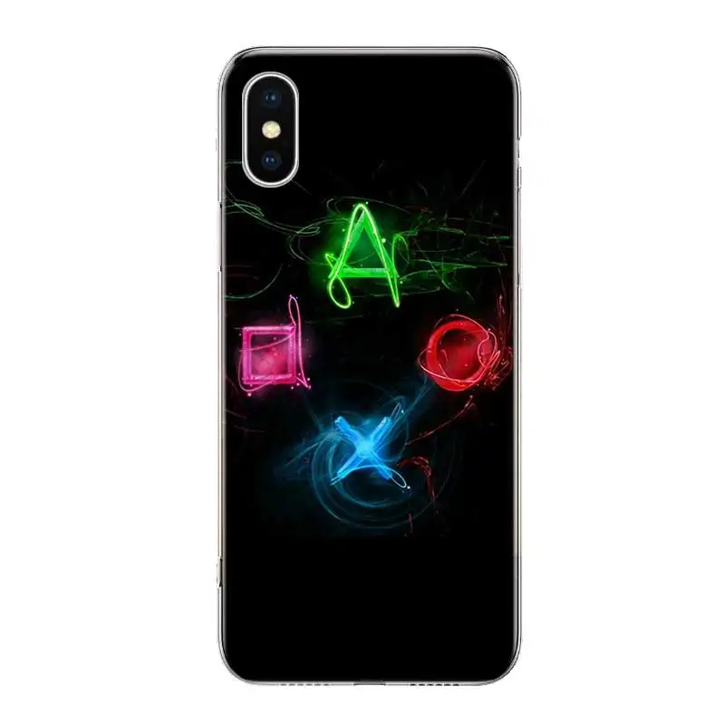 Силиконовый чехол для телефона с игровым контроллером Apple iPhone 6 6S 7 8 Plus X 10 XS MAX XR 5 5S