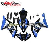 full fairing kit for yamaha yzf600 r6 2008 2016 08 09 10 11 12 13 14 15 abs plastic injection motorcycle cowlings blue white