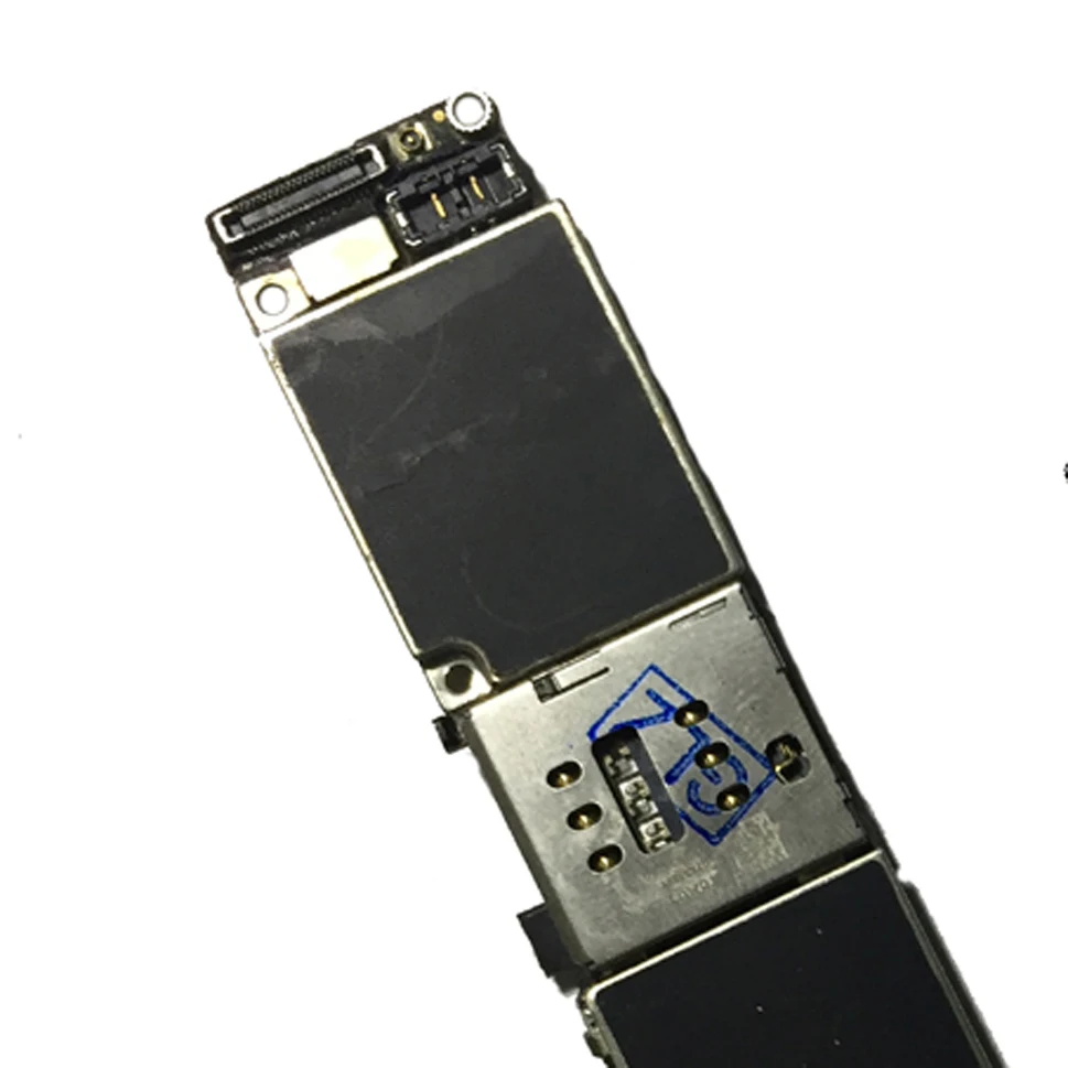 For iphone 6S Original motherboard with / without touch ID 16GB 64GB 128GB unlocked iCloud mainboard IOS system logic board | Мобильные