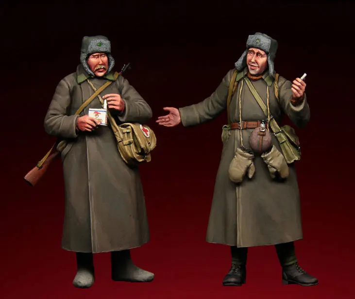 [Tuskmodel] 1 Большие размеры 35-шкала смола комплект модели фигурки советский t3057 |
