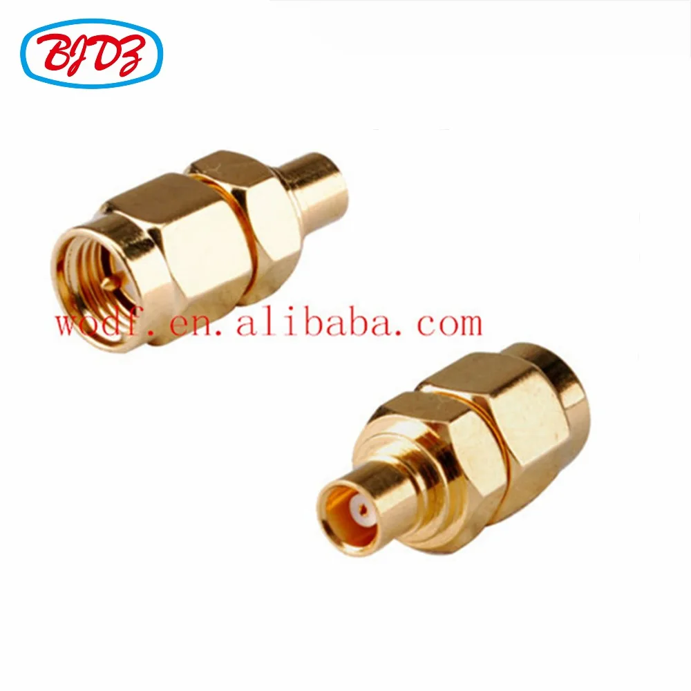 

Бесплатная доставка SMA к MCX адаптеру SMA штекер к MCX гнезду прямой коаксиальный разъем