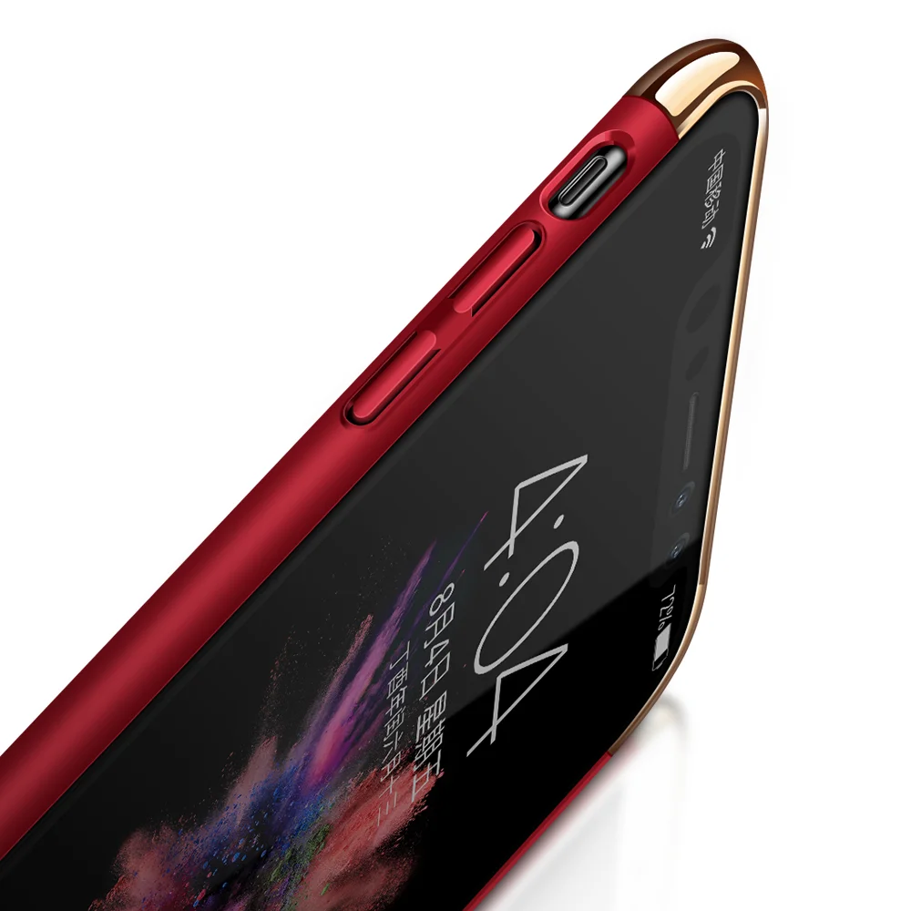Original Joyroom for Iphone X Ultra Thin Plating Hard Phone Protective Case Matte back Mobile Cover iphone |