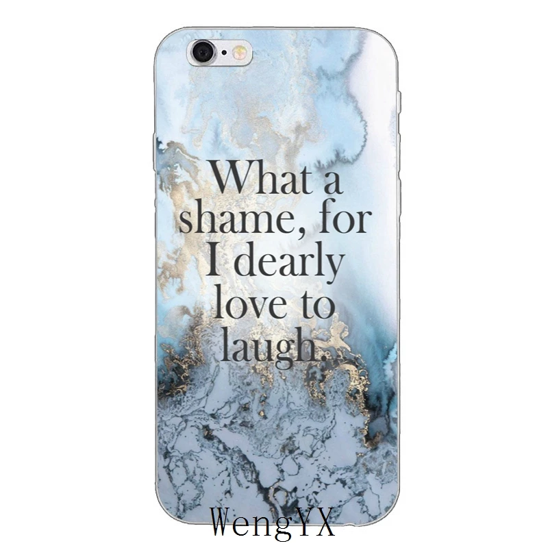 Pride and prejudice quotes тонкий силиконовый мягкий чехол для телефона для iPhone 4, 4S, 5, 5S, 5c, SE, 6, 6s plus, 7, 7 plus, 8, 8 plus, X - Цвет: dicequotesA07
