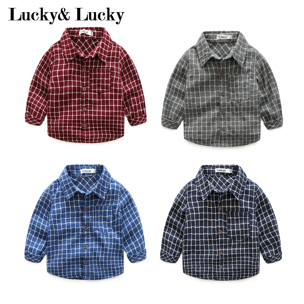 Рубашки с длинным рукавом для новорожденных модная блузка |