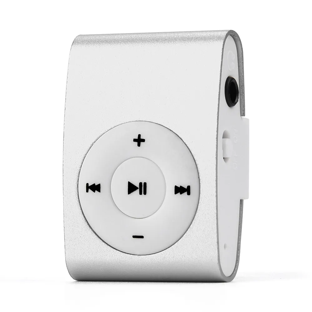 E Мини USB Клип MP3 плеер ЖК-экран Поддержка 32 ГБ Micro SD TF карта металлический материал c0606 - Цвет: E