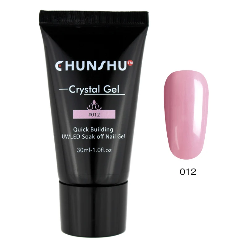 Nail Art Gel 30ml Poly Long Lasting Manicure Lacquer Fast Dry Gels Nature Jelly Polish Color Professional Makeup Tool | Красота и