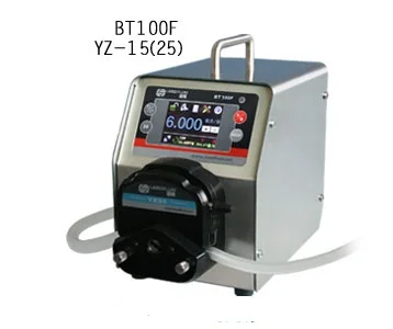 

Интеллектуальный Дозирующий перистальтический насос BT100F YT15, промышленные лабораторные медицинские трубные насосы, точный 0,006-570 мл/мин.