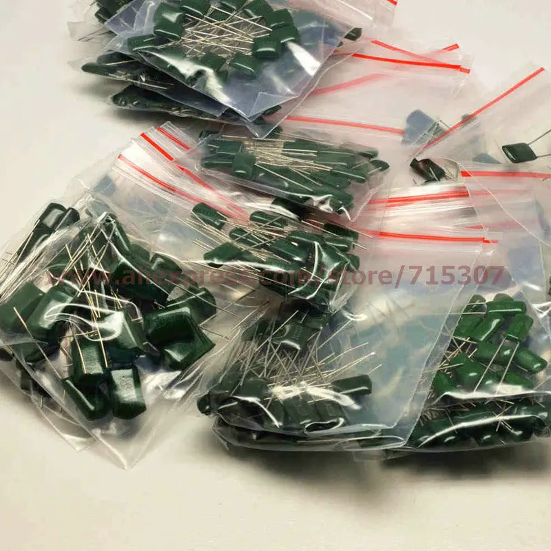 Набор пленочных конденсаторов 23 значений x 20 = 460 шт. 1nf 47nf аксессуары для