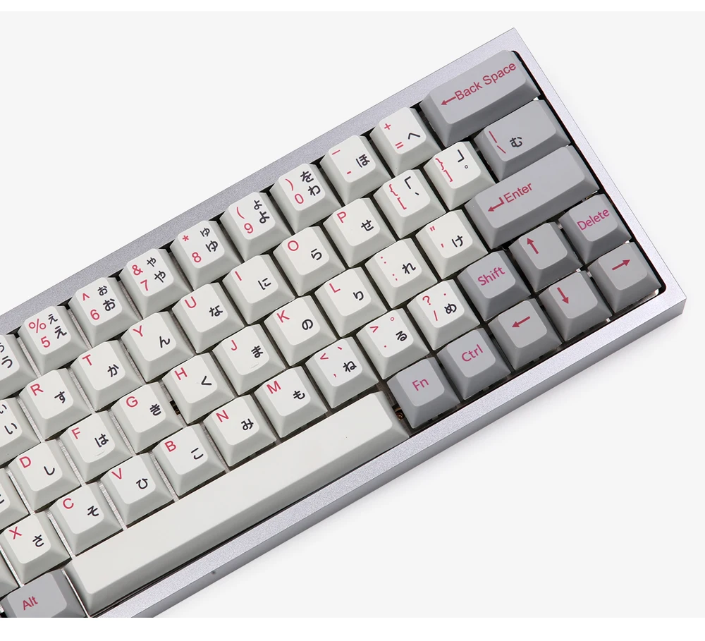 Японский keycap PBT meterial Dye-sub ключи для GK64 mehcnaical клавиатуры