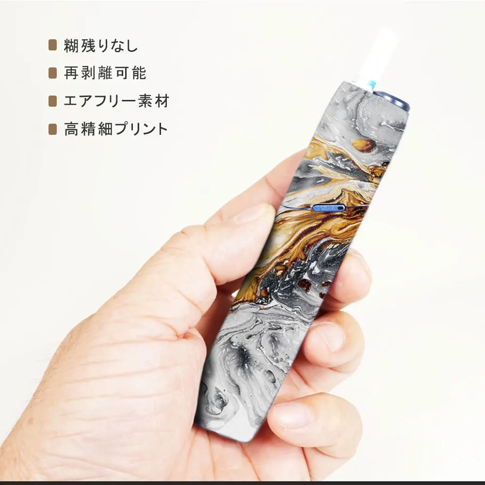 SHIODOKI IQOS3 мультикожная наклейка для мульти 2.5D трехмерная сенсорная наклейка-мрамор-10% скидка на 3 штуки