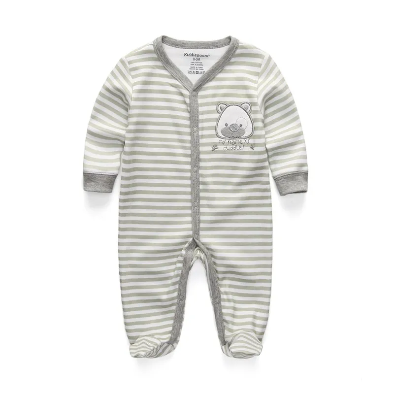 2/3/4 шт./компл. Детский комбинезон из хлопка roupas menino Одежда для новорожденных