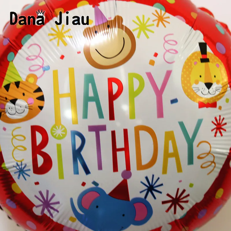 18 дюймов фиолетовые с единорогом днем рождения вечерние украшения воздушный шар