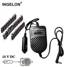 Ingelon Portable cargador Universal portatil 80W Notebook DC 15v-19v to 24v power adapter Adjustable car laptop charger lader