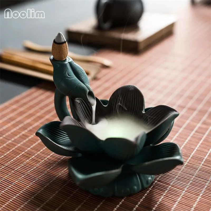 Светодиодный светильник Lotus с подсветкой ароматическая горелка ручной работы