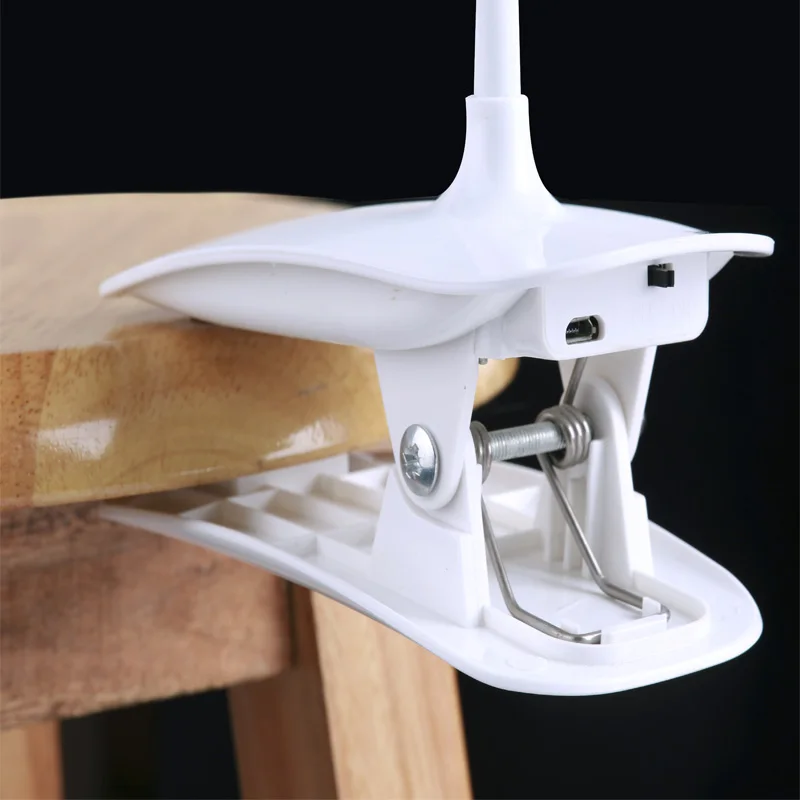 Finether сенсорный датчик с регулируемой яркостью складной светодиодный Настольный