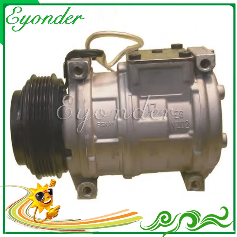 10PA17C AC компрессор охлаждения системы кондиционирования Pump для BMW 5 E34 520i 525i 525ix 24V