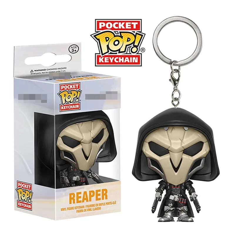 Reaper Funko POP OW Карманный брелок игрушка трекер Рипер фигурки - Цвет: Reaper