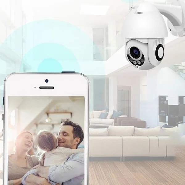 Радионяня новая IP камера Wi Fi 2 МП 1080P беспроводная скоростная купольная CCTV ИК для