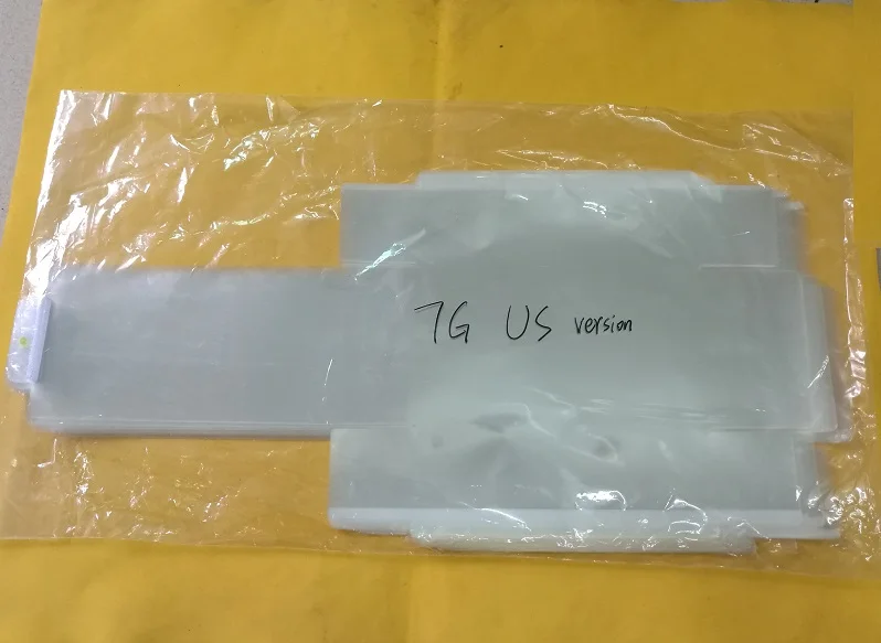 100 шт./лот новый упаковочный конверт в пластиковой пленке для iphone 7 7g plus us/uk