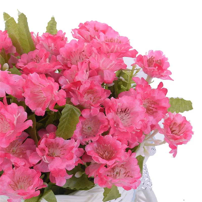 Новый 5 глава искусственный Шелковый цветок Искусственные цветы с велосипеда