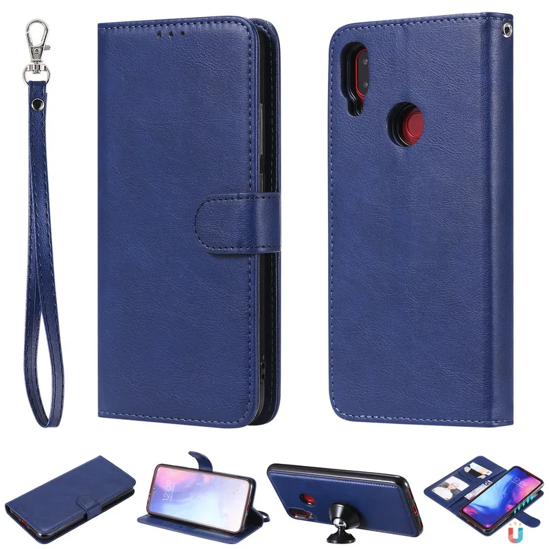 Для Xiao mi Red mi 7 Note 7 6 Pro кошелек Чехол 2в1 Съемный Folio Магнитный кожаный чехол для Xiao mi 8 Lite Poco F1 телефон