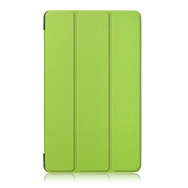 Green Чехол для huawei MediaPad T3 7,0 3g BG2-U01, тонкий магнитный складной чехол-подставка в виде книжки для планшета huawei T3 7 3g, Чехол+ пленка+ ручка - Цвет: Green