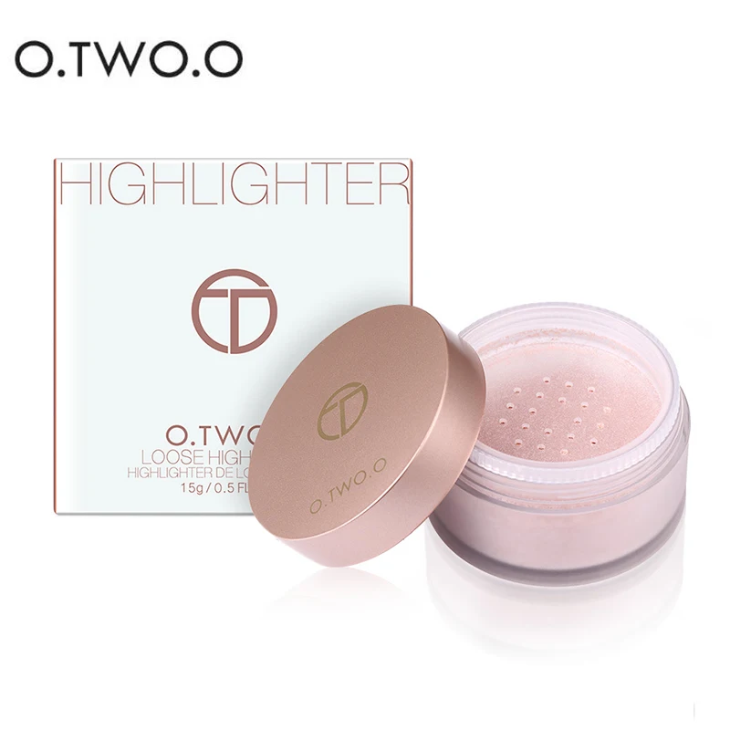 O. TWO. O Iluminador рассыпчатая пудра для макияжа хайлайтер контроль жирности