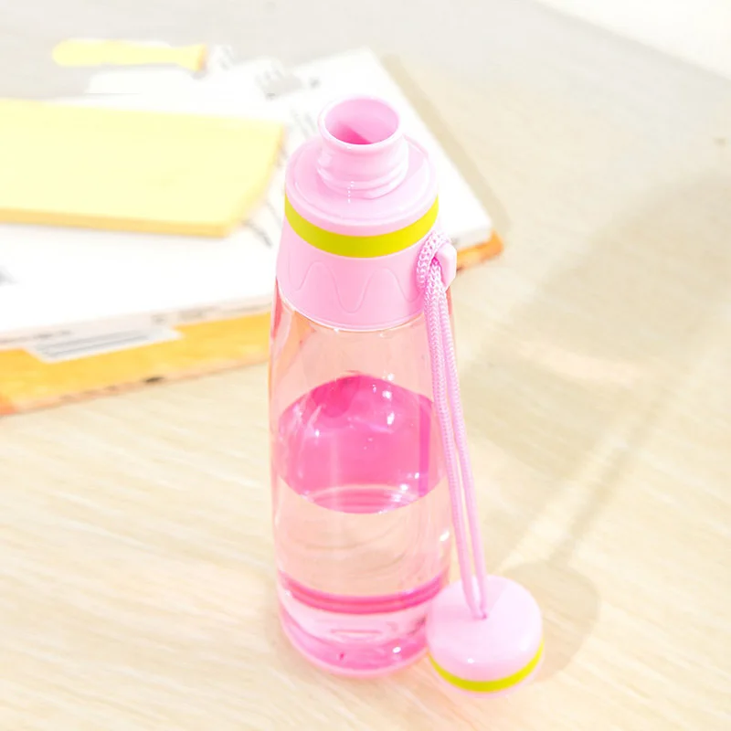 600 мл бутылка для воды My sports bottles для пластиковой питьевой воды с веревкой