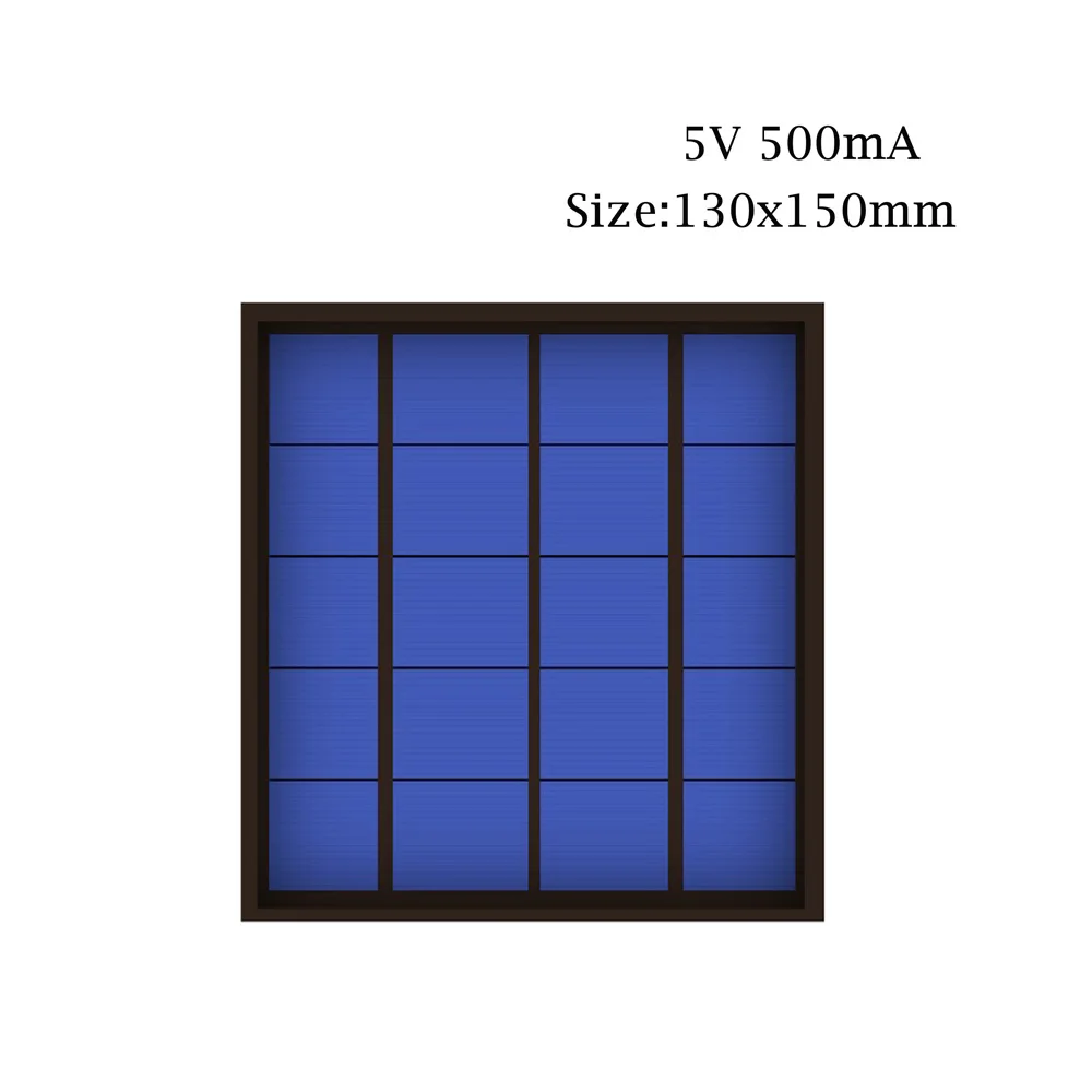 5V 5,5 V Панели солнечные 80mA 100mA 150mA 160mA 200mA 250mA 300mA 500mA 840mA мини элемент для солнечной батареи для мобильного телефона Зарядное устройство Портативный
