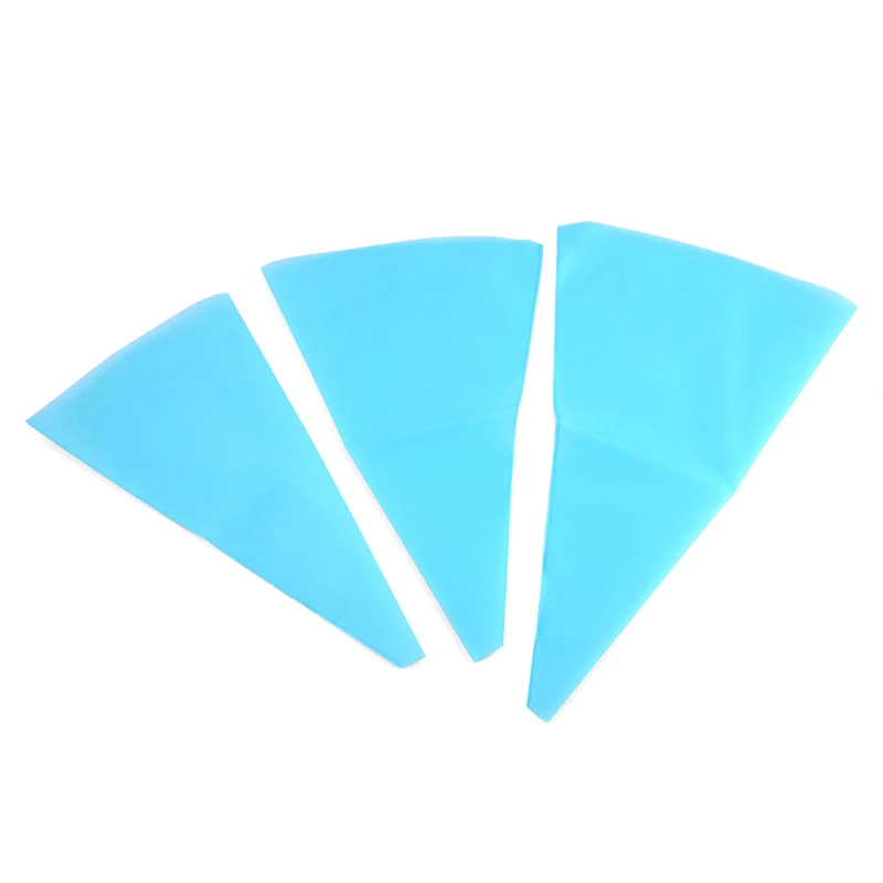 Силиконовый многоразовый кондитерский мешок для глазировки 3 размера|Украшения