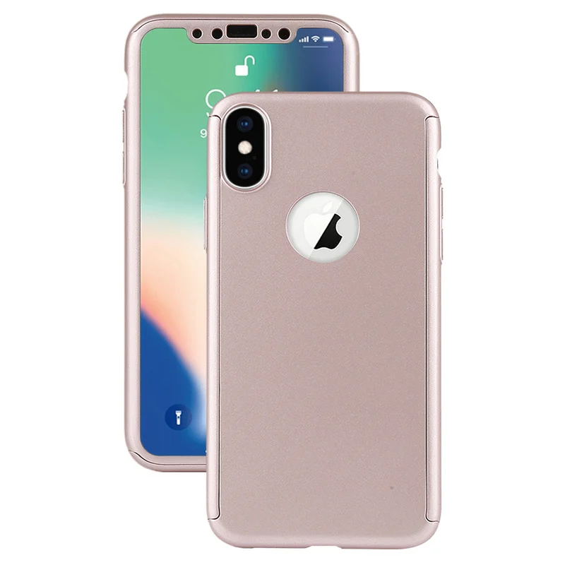 Защита на 360 градусов защитный чехол для телефона Аксессуары IPhone XS Max