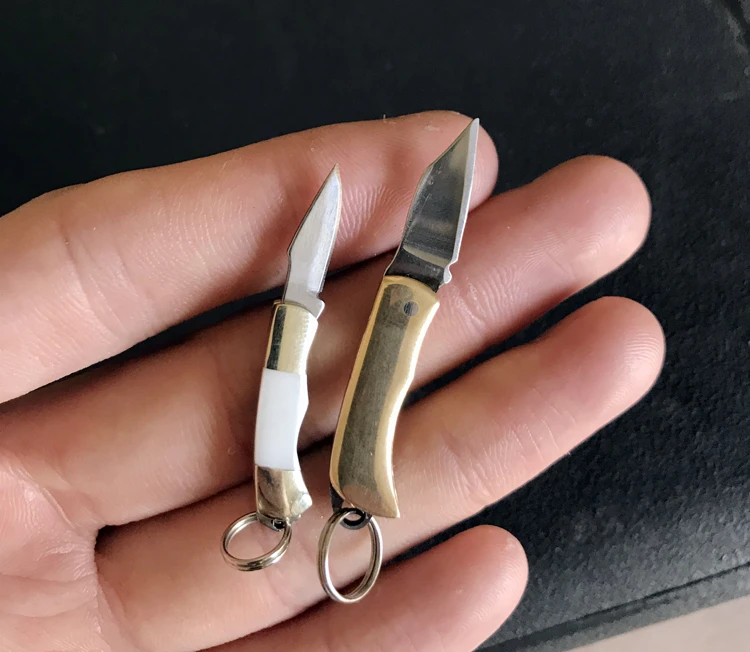 A62 EDC Мини латунный Графический крутой резак многофункциональный заблокированный EDC карманный инструмент открытая коробка многофункциональный ключ-Ссылка Инструмент