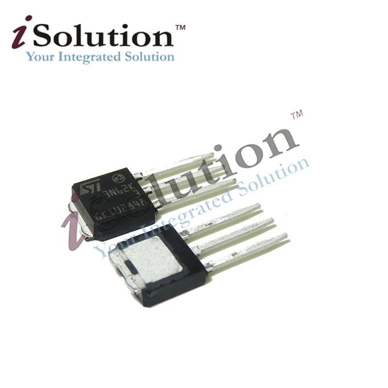3N62K 3N62K3 STU3N62K3 N channel 6 Power MOSFET TO 251 Новый и оригинальный|Соединители| |