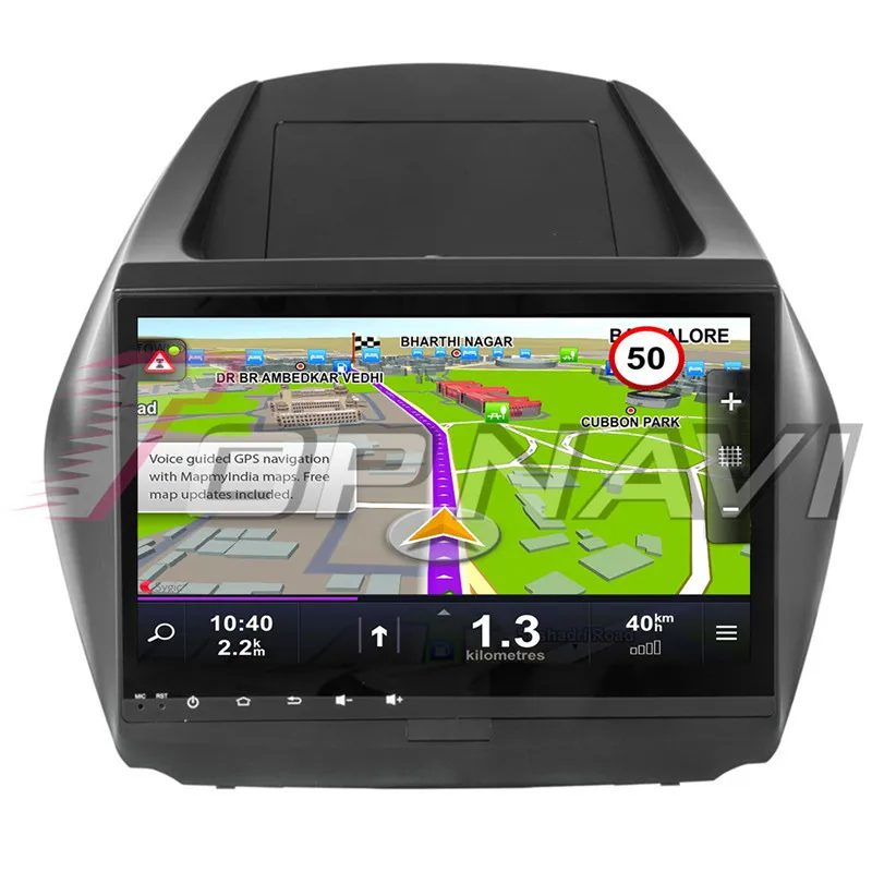 Автомобильный ПК GPS навигатор Android 8 1 для Hyundai ix35 2010 10 ''Topnavi большой экран авто