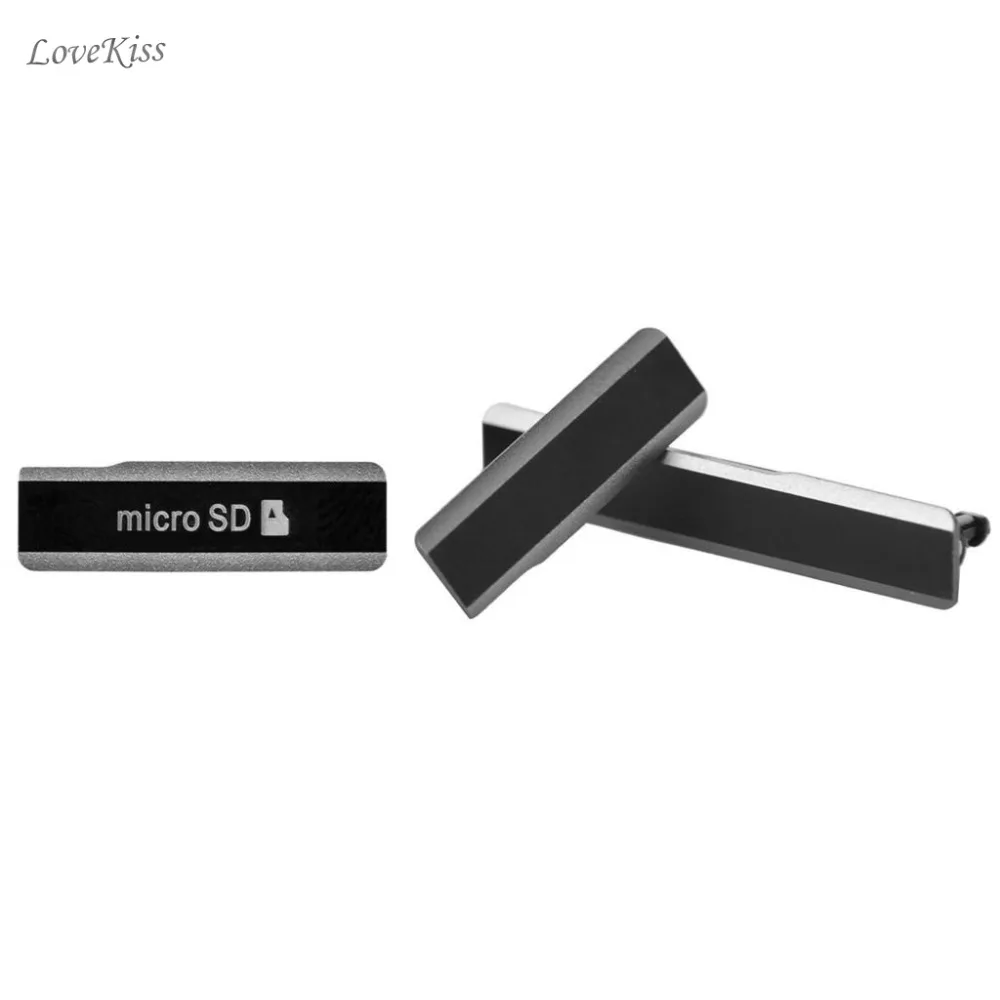Lovekiss для Sony Xperia Z1 L39h C6903 C6902 Micro SD карта + sim USB разъем зарядки порт Блок пылезащитной