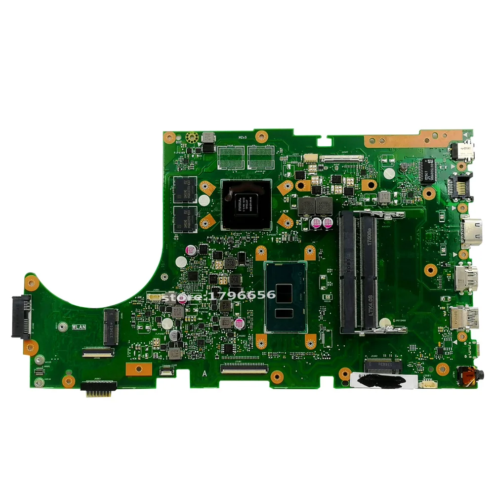 X756UQK материнская плата для ноутбука For Asus X756UWK X756UXM X756UV X756UX 90NB0C30 R04000 2 Гб
