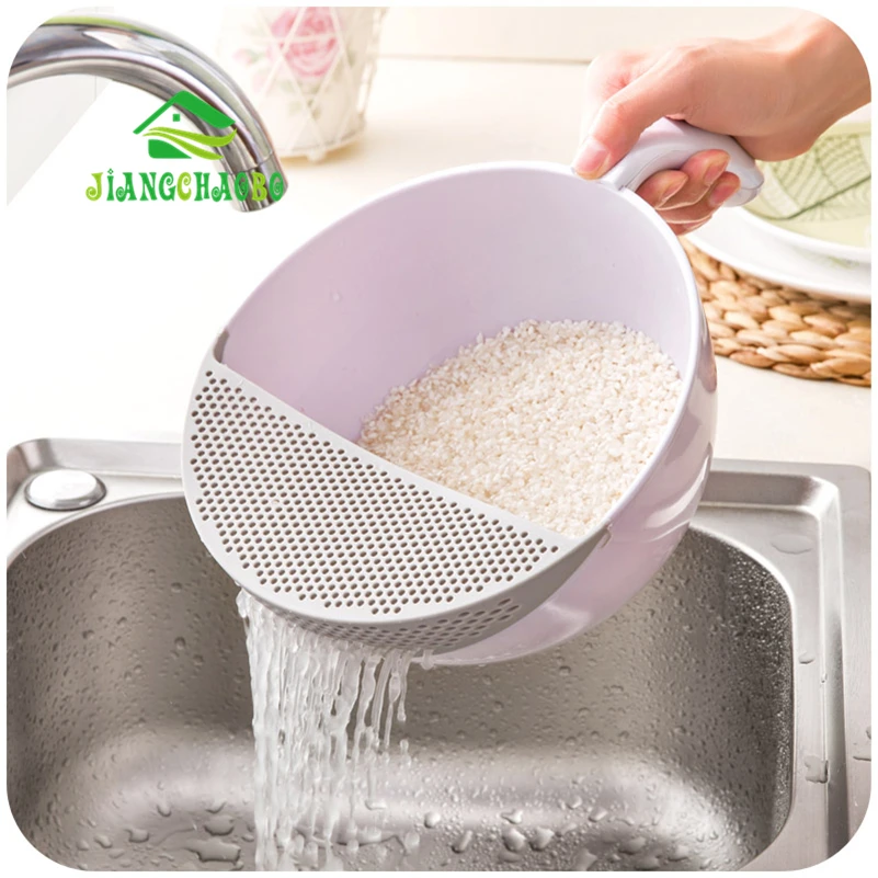 JiangChaoBo пластиковая и пластиковая корзина для воды, корзина для фруктов, сито для мытья риса