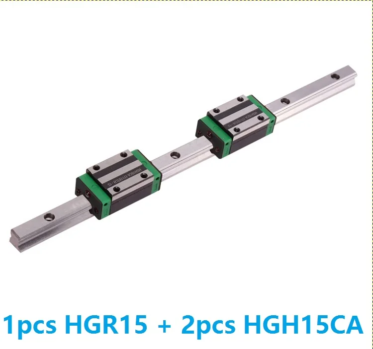 1 шт. линейная направляющая HGR15 1000 мм/1100 мм/1200 мм/1300 мм/1400 мм/1500 мм и 2 линейных блока