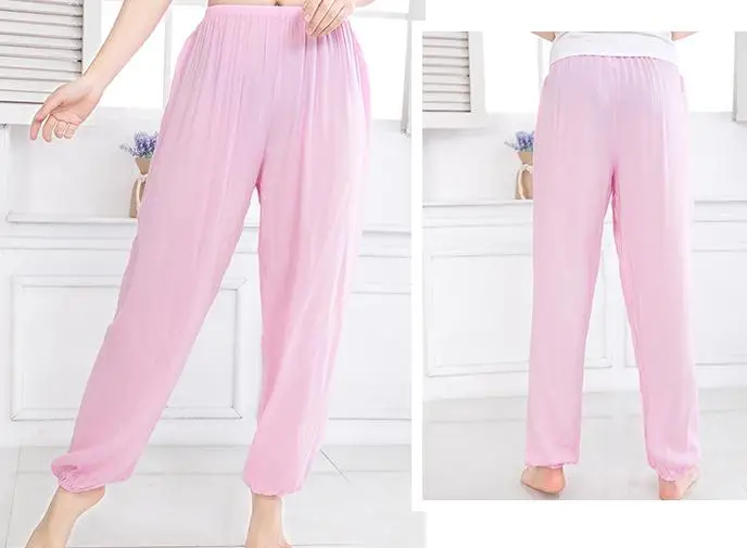 Брюки унисекс из хлопка для детей и взрослых 13 цветов летние весенние штаны