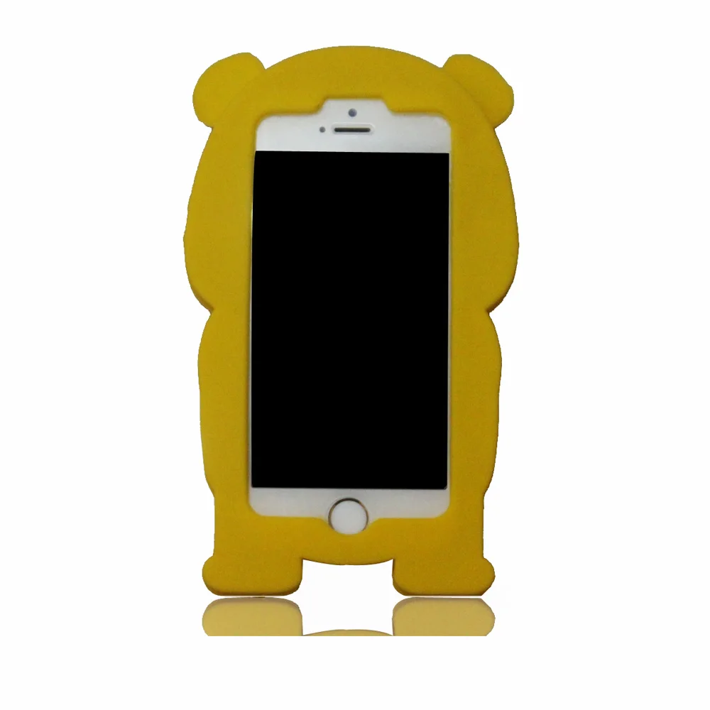 Для iPhone 4, 4S, 5, 5S, 5C, SE, 6, 6 s, 7, 8 X Plus, 3D Мягкий силиконовый чехол с милым единорогом, мультяшная задняя крышка, кожаный чехол для телефона, Fundas Coque
