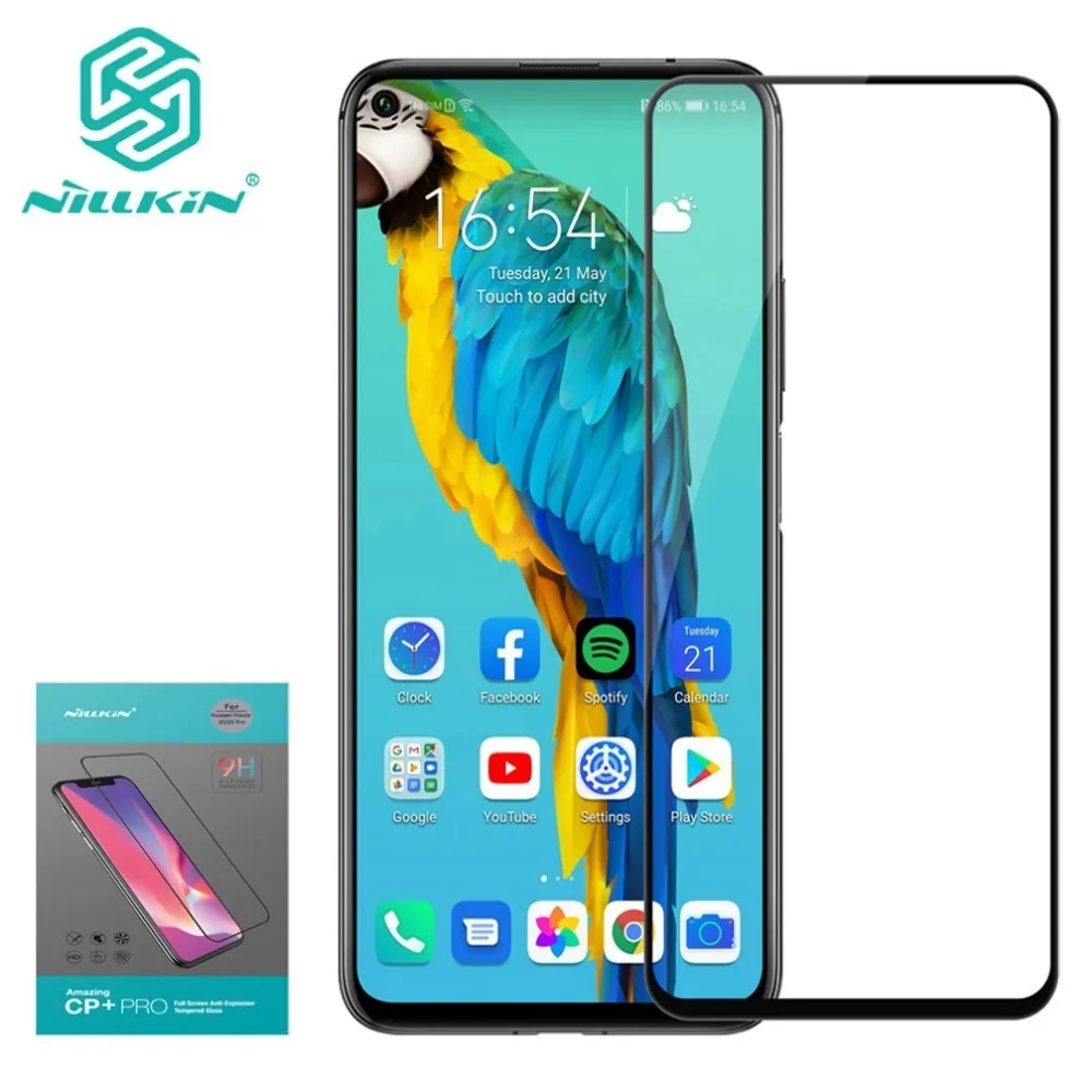 Для Huawei Honor 20 Pro стекло Nillkin CP + PRO 9H полное покрытие закаленное Защита экрана для 20s 6