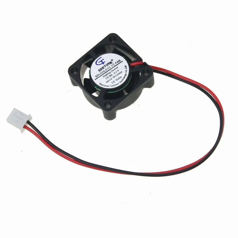 Gdstime 2 pcs Micro 2510 25x25x10mm 2510s 25mm 5V DC Brushless Cooling Fan Cooler | Компьютеры и офис