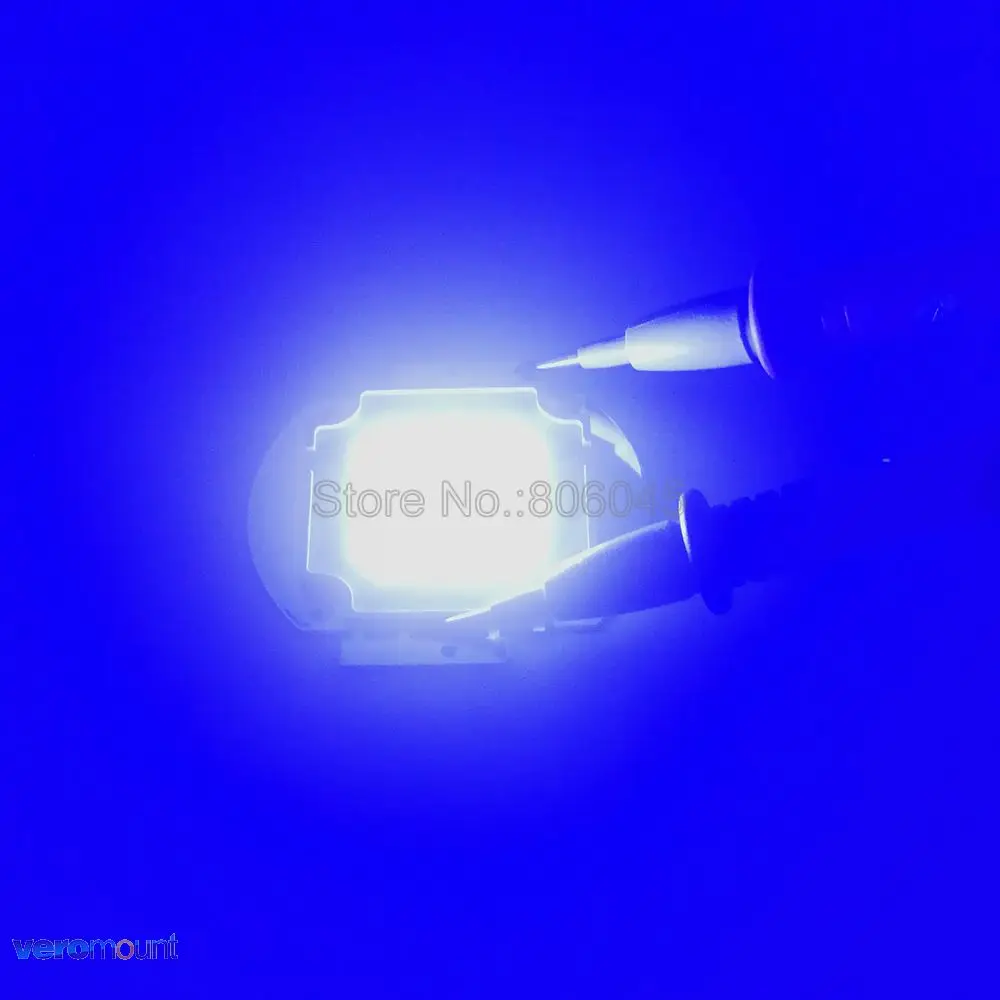 Epi led s 45*45 мил чип 100 Вт светодиодный высокой мощности Синий нм-нм COB диод SMD для DIY