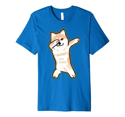 Футболка-DABBING shaba INU Dab Dog футболка с дизайном странные вещи новинка 2018 мужские топы