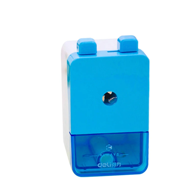 

Deli School Supplies Pencil Sharpener Hand Crank Manual School pencil Stationery Desktop Creative Cute Design for Office Kids