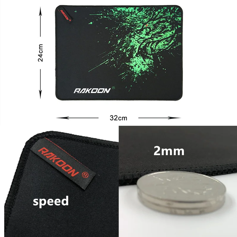 speed24x32cm Зеленый дракон, большой игровой коврик для мыши, коврик для мыши, коврик для клавиатуры, коврик для мыши для ноутбука, компьютера, ноутбука, Настольный коврик - Цвет: speed24x32cm