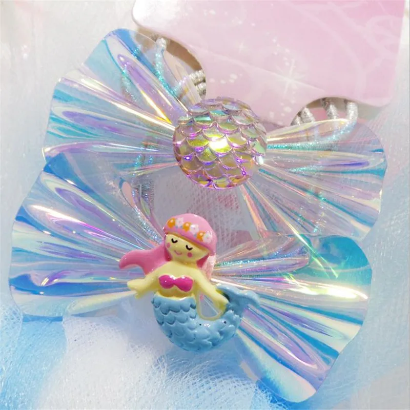 Omilut заколка для волос Русалочка мультяшная маленькая красочная головная повязка